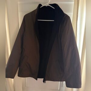 Gallery Women’s Reversible Jacket Size M Brown Black